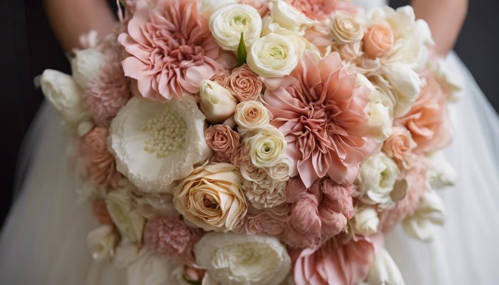 intricate floral artistry details