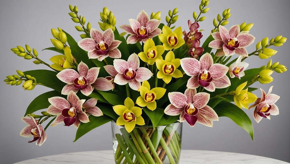 Wedding Flower Guide: Cymbidium Orchid 2 color options in stock