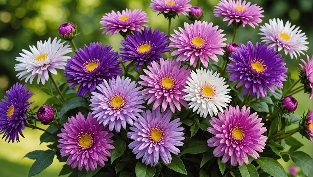 Wedding Flower Guide: Aster 2 colour options for purchase