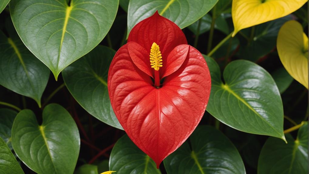 Wedding Flower Guide: Anthurium 1 detailed botanical beauty description
