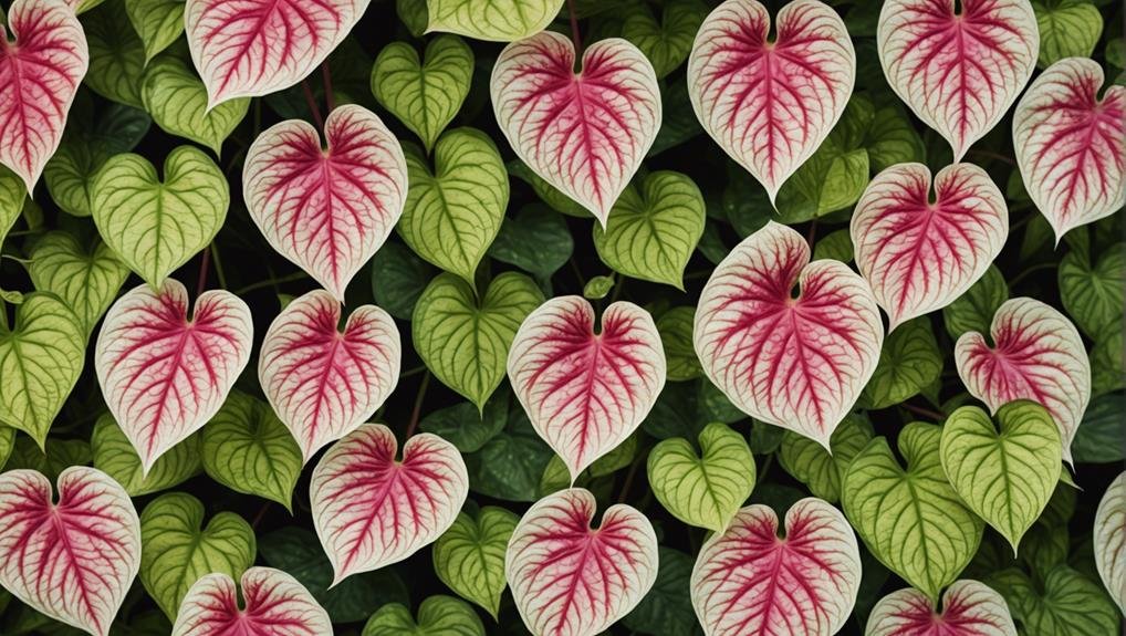 Wedding Flower Guide: Caladium 1 detailed flower characteristics discussed