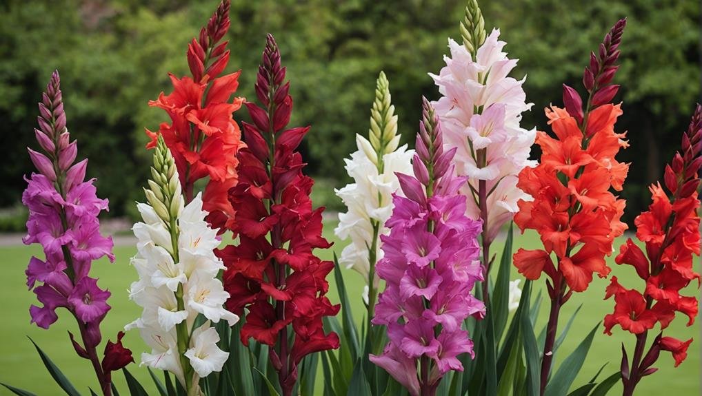 Wedding Flower Guide: Gladiolus 1 detailed flower characteristics overview