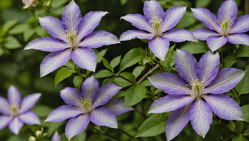 Wedding Flower Guide: Clematis 1 detailed garden plant guide