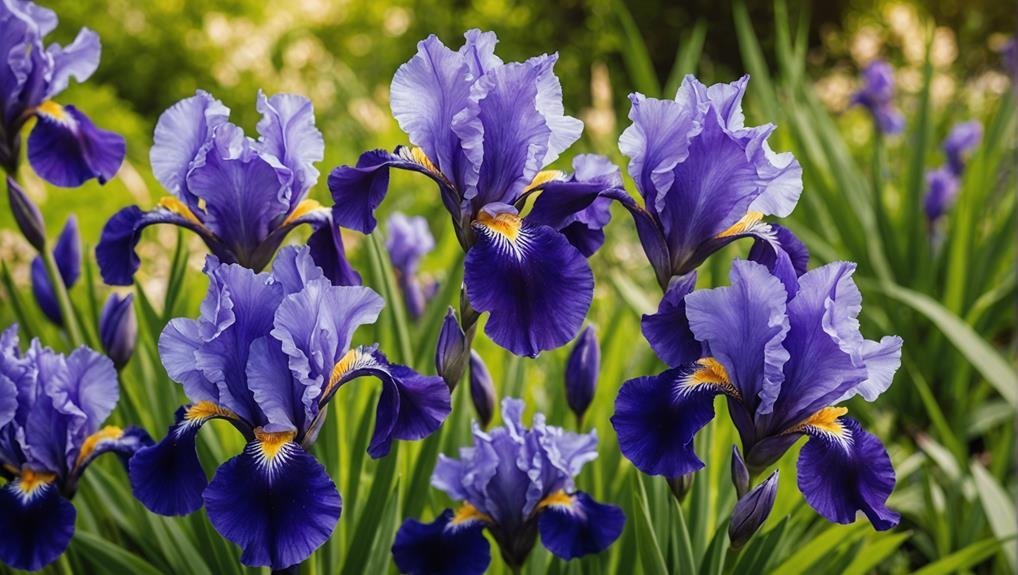 Wedding Flower Guide: Iris 1 floral characteristics and types