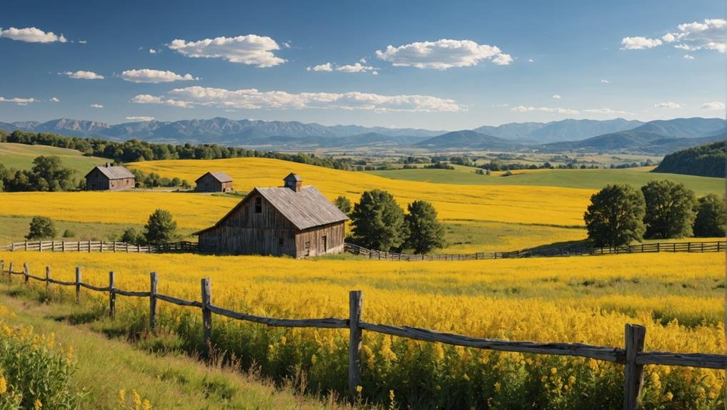 Wedding Flower Guide: Goldenrod 3 geographical descriptions of places
