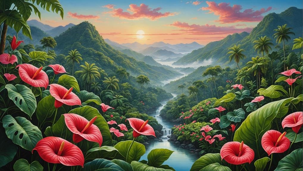 Wedding Flower Guide: Anthurium 3 geographical diversity and influence