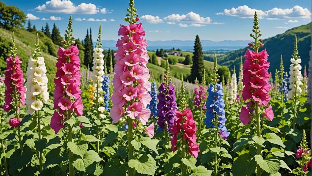 Wedding Flower Guide: Hollyhock 4 optimal growth conditions required
