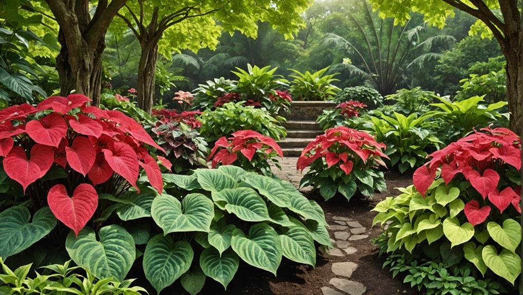 Wedding Flower Guide: Caladium 4 optimal plant growth conditions