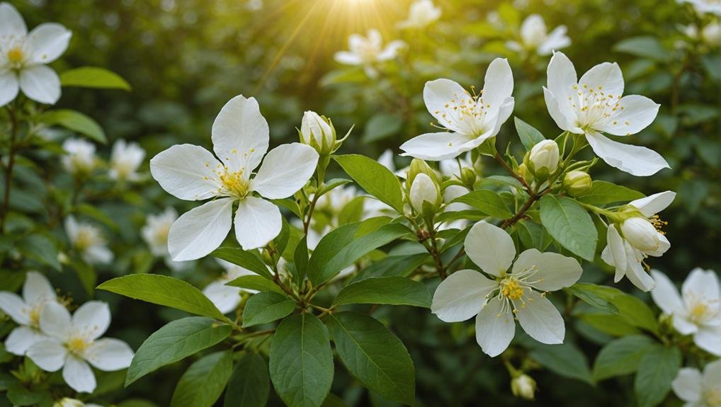 Wedding Flower Guide: Mock Orange 1 spring blossoms in bloom