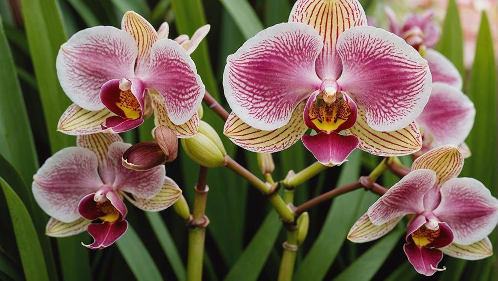 Wedding Flower Guide: Cymbidium Orchid 1 spring flower identification guide