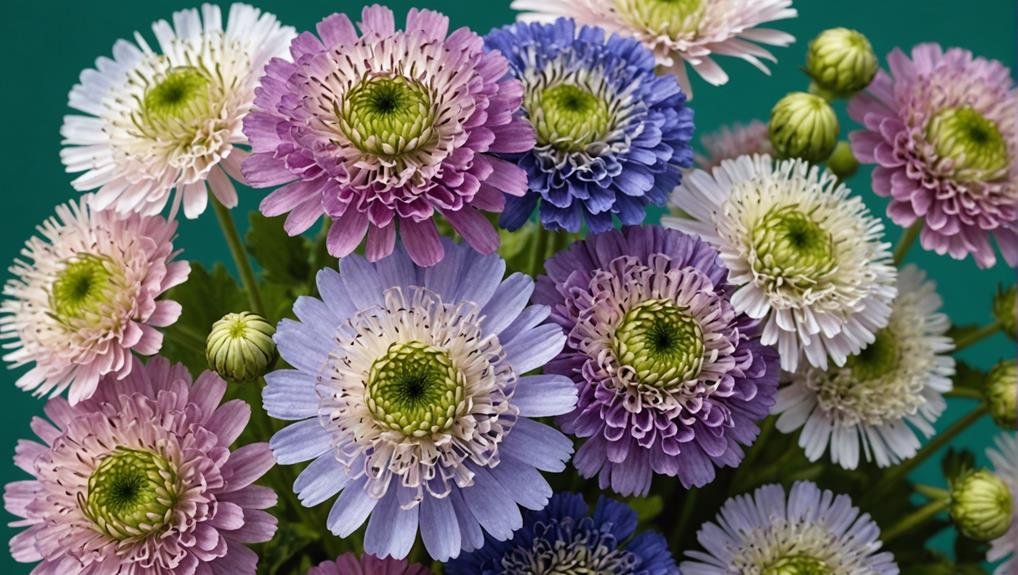 Wedding Flower Guide: Scabiosa 2 varied color options available