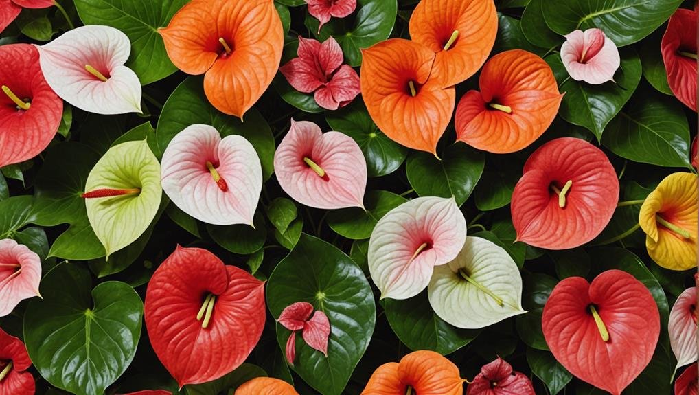 Wedding Flower Guide: Anthurium 2 vibrant color options offered