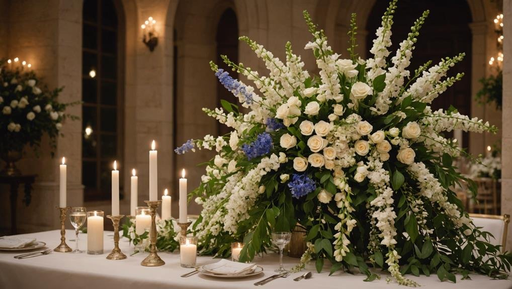 Wedding Flower Guide: Larkspur 5 wedding bouquet toss tradition