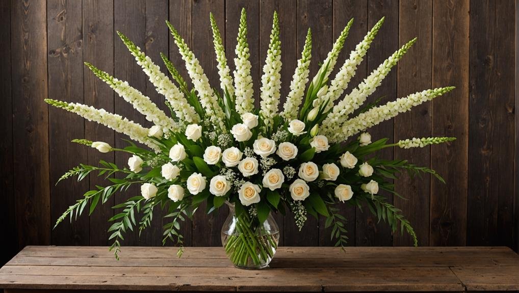 wedding bouquet tradition with Eremurus