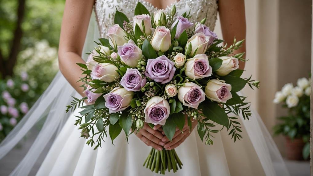 wedding bouquet with Fritillaria