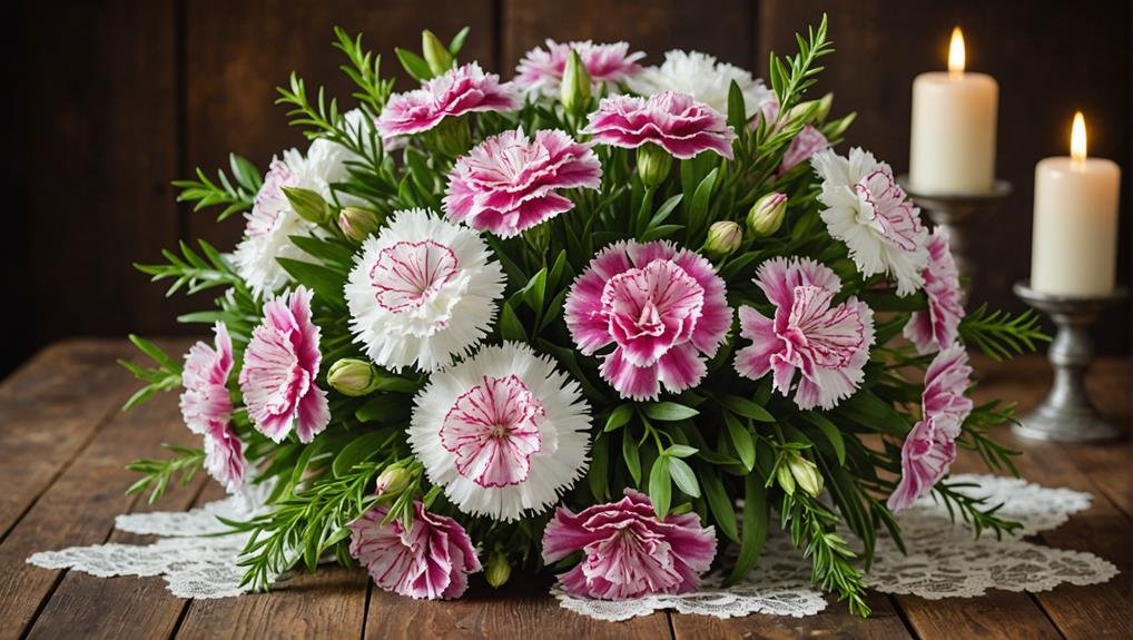 Dianthus wedding flowers and decorations